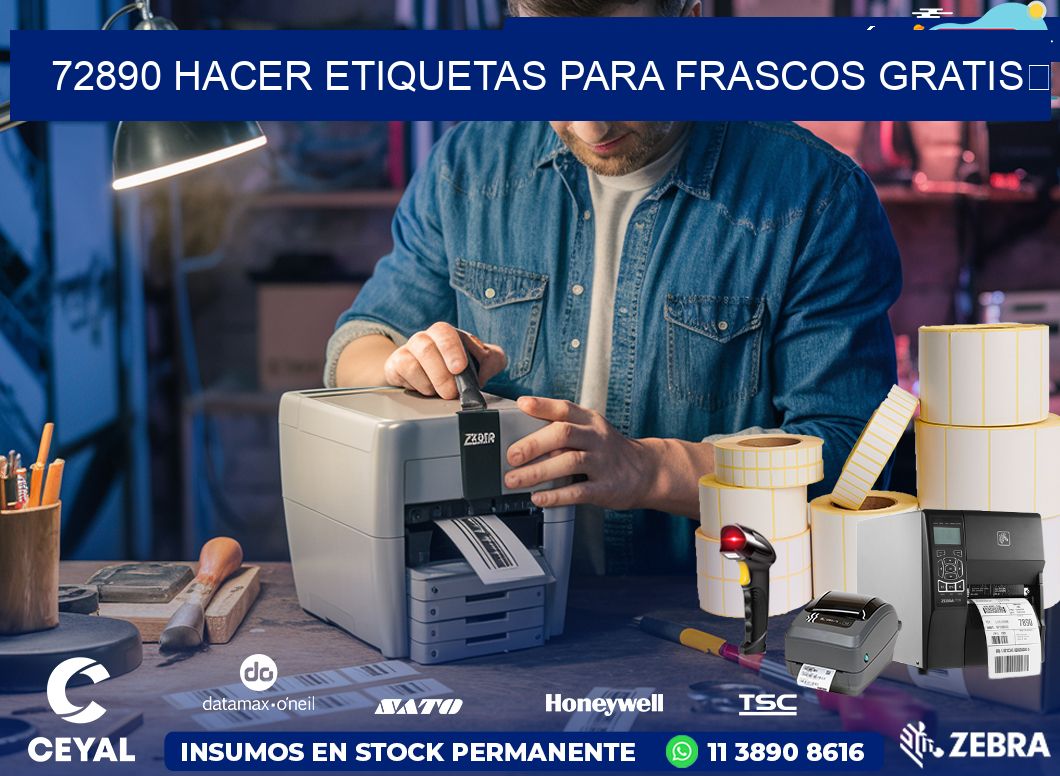 72890 Hacer etiquetas para frascos gratis 